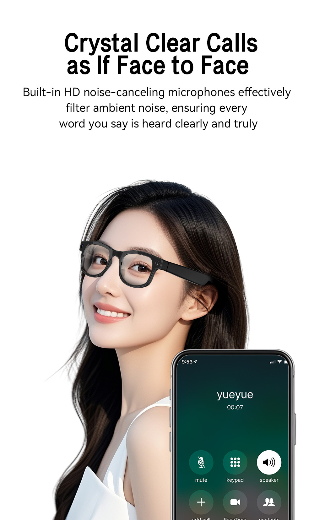 The cross-border G2 smart glasses feature 8-megapixel anti-shake for taking photos and videos, listening to music, cycling, Bluetooth, and real-time translation pic 10