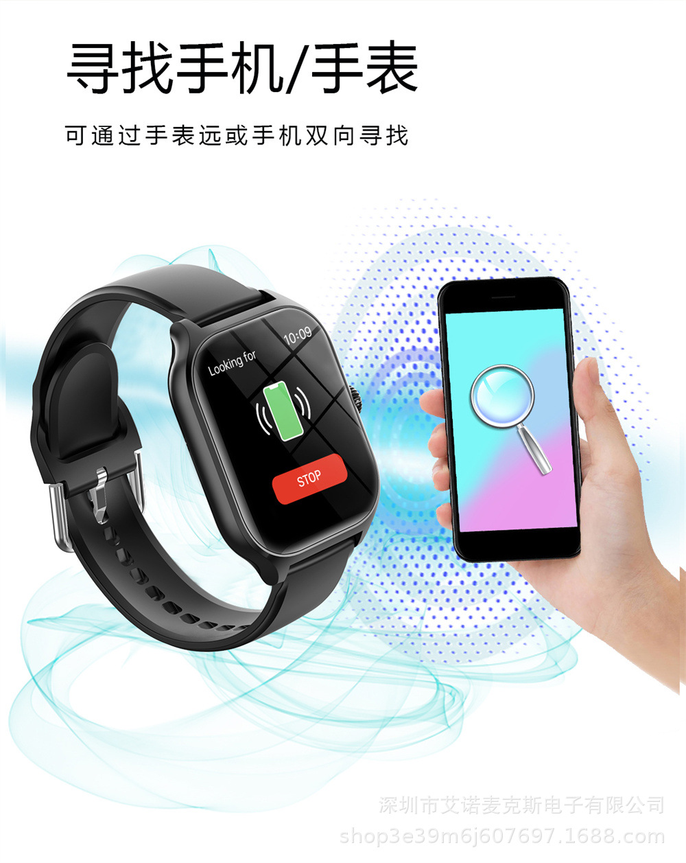 The cross-border bestseller smartwatch H9Max smart watch Bluetooth phone watch features a high level of appearance and multi-functional NFC pic 17
