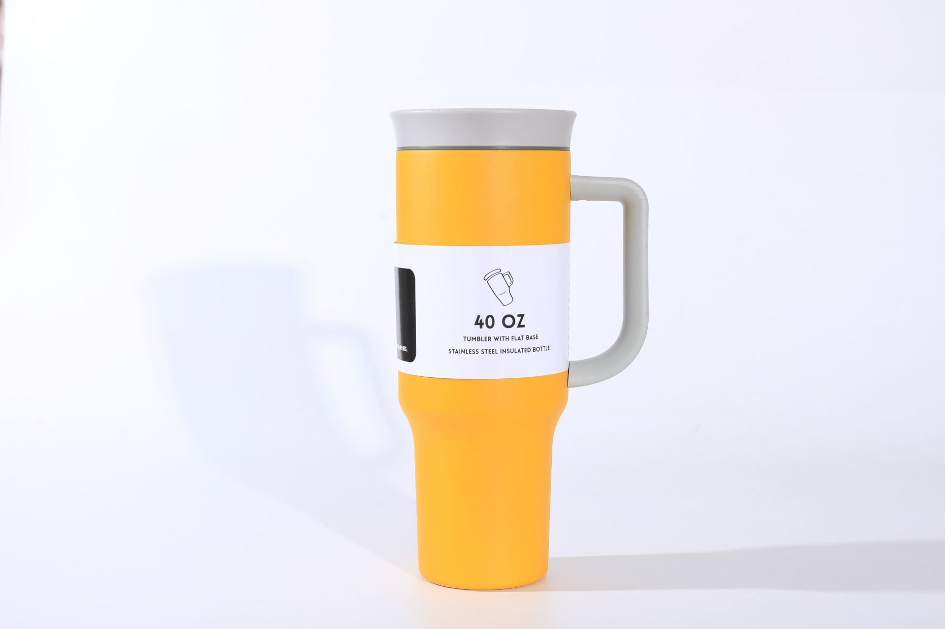 New cross-border 304 stainless steel insulated cup with handle, 40oz large capacity outdoor straw ice cube cup, daily necessities pic 8