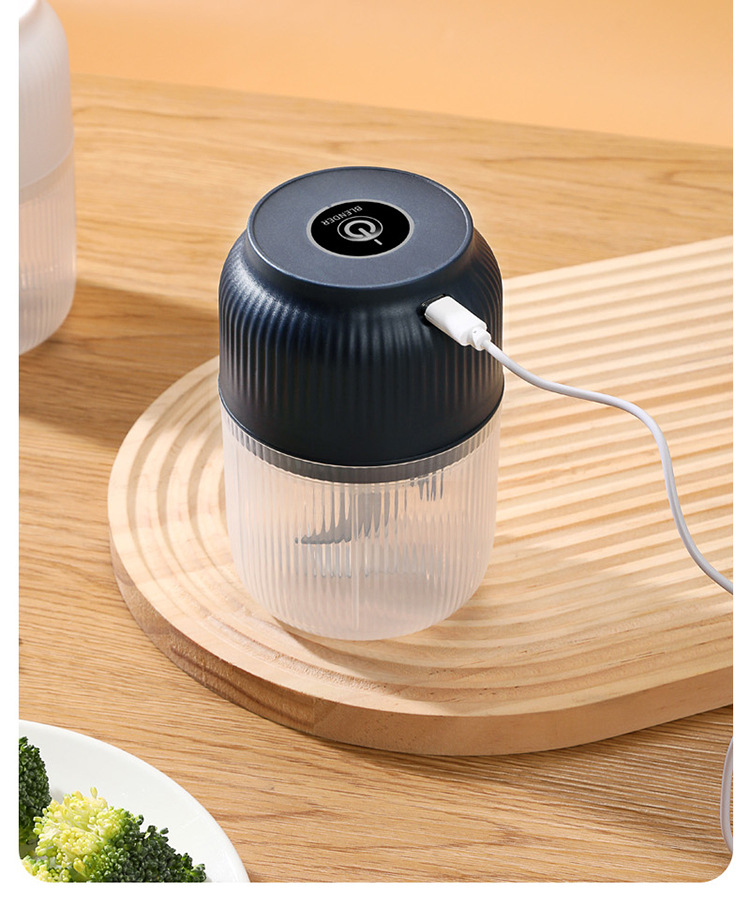 Electric garlic mincing machine with charging function, garlic puree grinder, household garlic mincing wonder, small complementary food processor, garlic purer pic 18