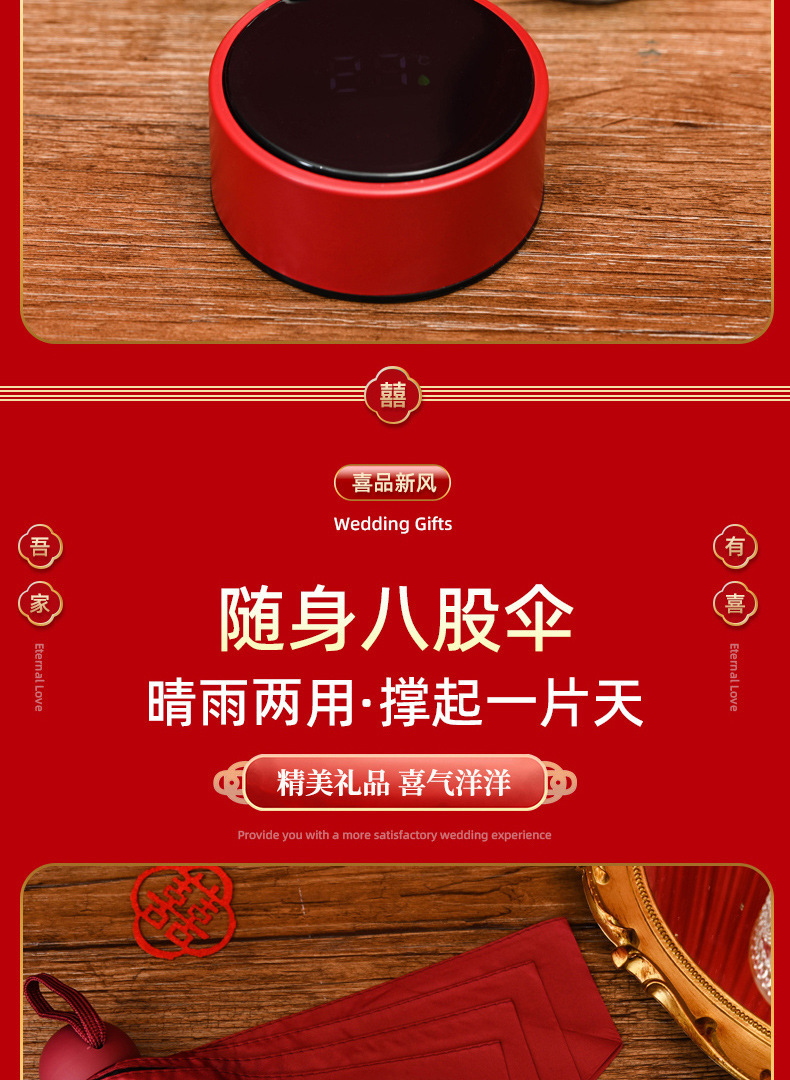 批发结婚伴手礼婚礼伴娘伴郎礼盒高档实用结婚礼物吾家有喜回礼详情27
