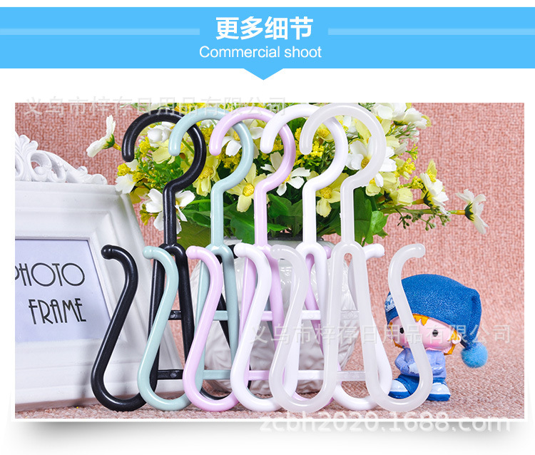 Plastic slipper hooks, supermarkets, shopping malls, household cotton shoes, sandals, flip-flops, fashionable display shoe racks, wholesale slipper racks pic 6