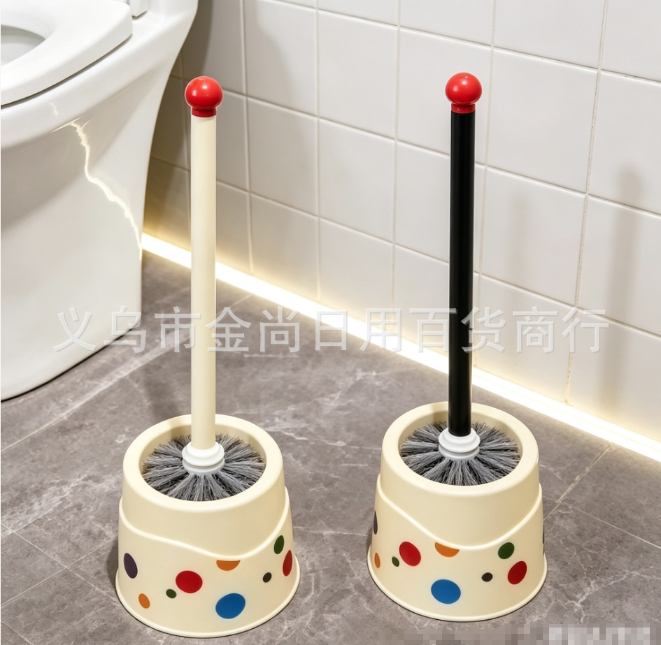 Creative high appearance level toilet brush, no blind spots in the toilet, household bathroom squat toilet, long-handled toilet cleaning brush, cleaning brush wholesale pic 2