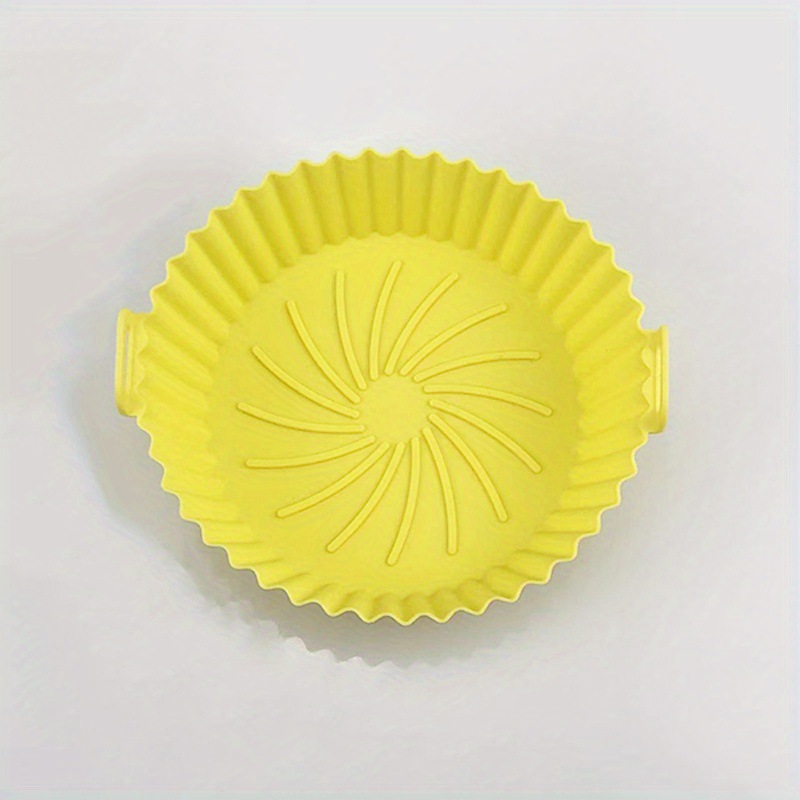 宝宝辅食蛋糕盘 爆款硅胶空气炸锅圆形烤盘适用于微波炉烘焙机可重复使用详情12