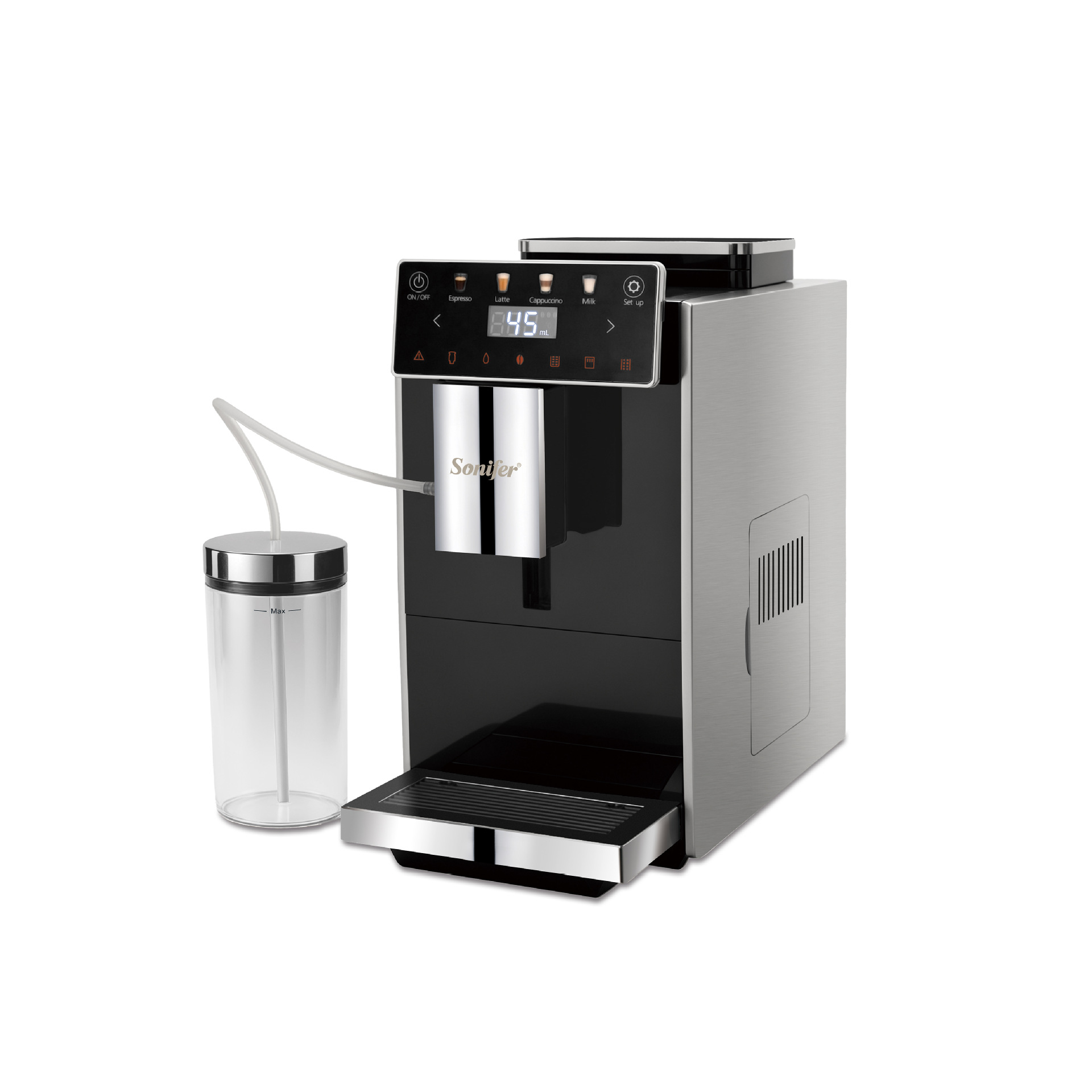 Sonifer SF-3594 跨境家用小型研磨意式咖啡机coffee maker详情4