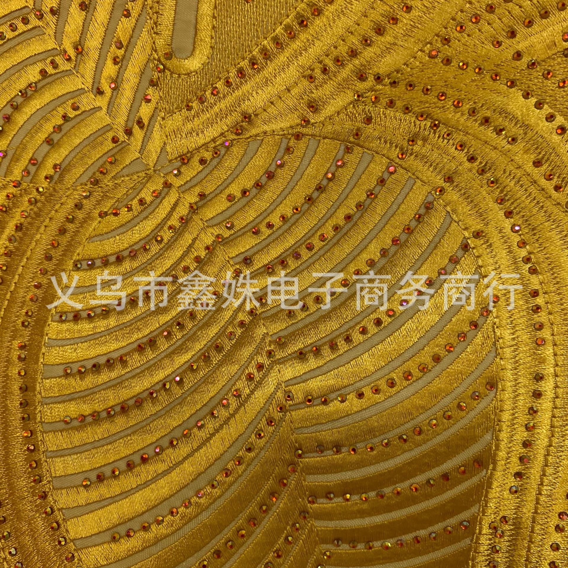 Best-selling stage costume accessories with irregular-shaped embroidered circular collars pic 7