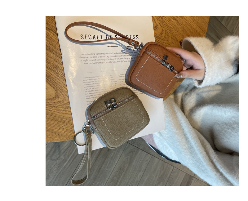 零钱包头层牛皮手拿包日常搭配真皮手腕包跨境热卖口红包2025新款详情27