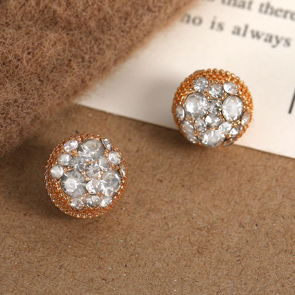 超闪双面无耳洞耳夹无痛吸力强磁铁耳环女耳饰冷淡风轻奢小众耳饰详情8