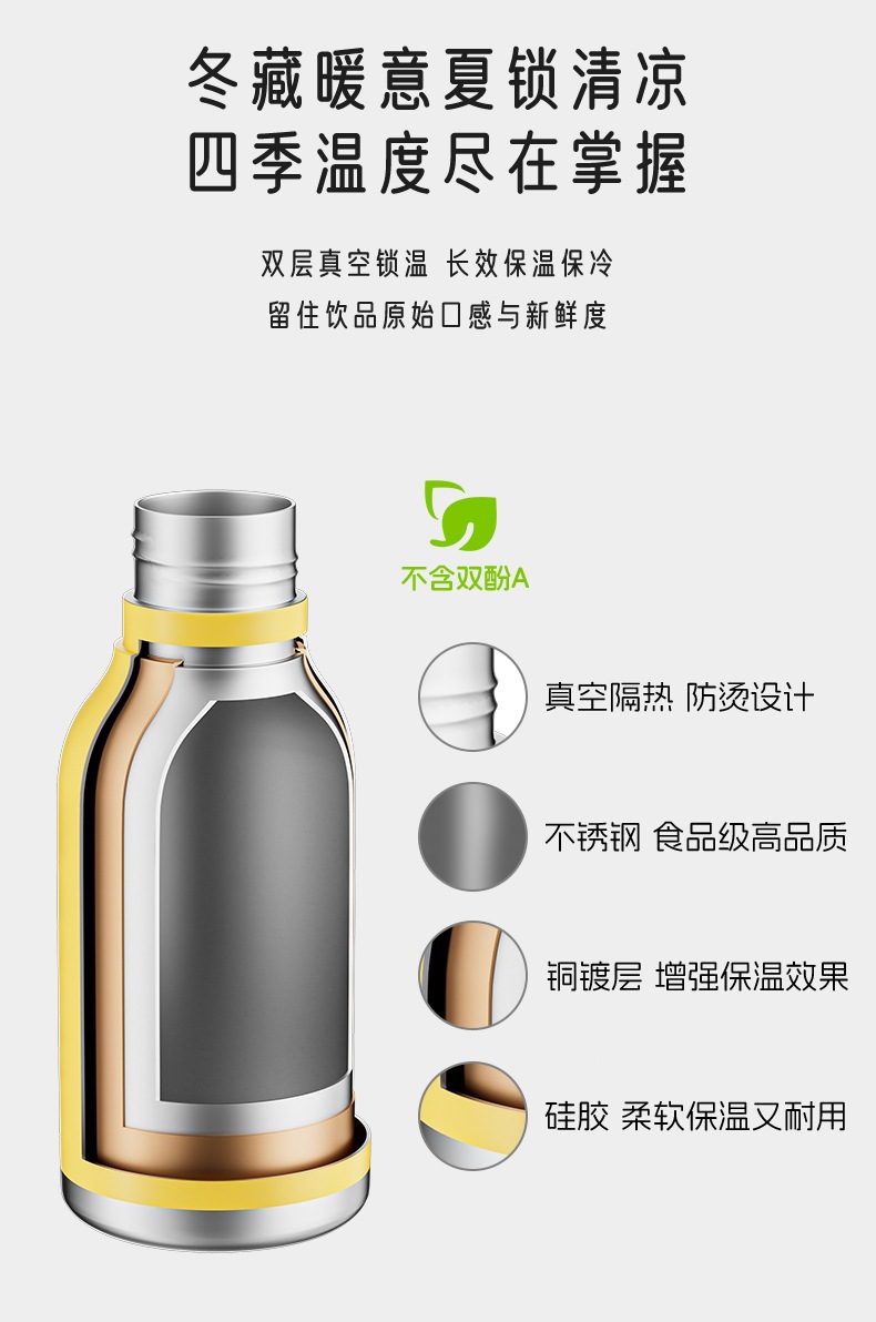 厂家批发儿童卡通可爱高颜值保温杯创意个性公仔头不锈钢保温杯详情14