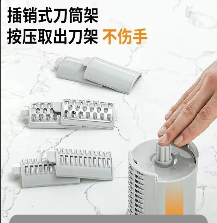 Storm Hand-cranked vegetable slicer, multi-functional grater, vegetable slicer, grater, home kitchen, shredded potatoes pic 5