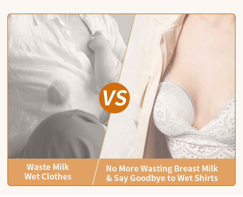 可水洗集奶器母乳收集器防溢乳垫免手扶穿戴式集乳器Milk collect详情5