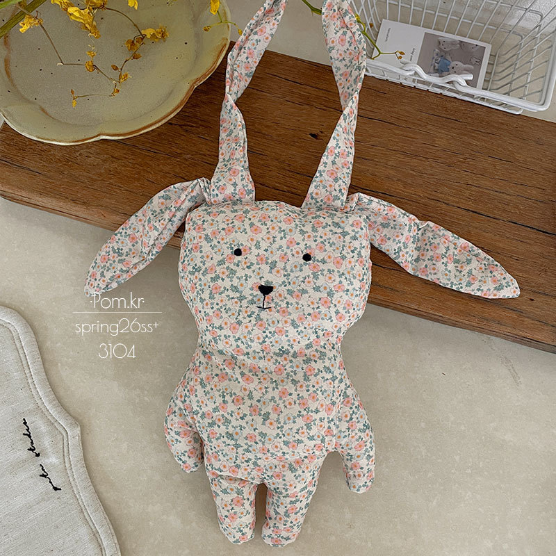 Spring new Korean style Instagram rabbit doll children's hand-held creative bag, cute baby hand-held hanging bag decoration pic 9