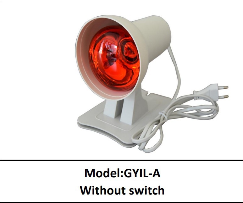 医用红外灯理疗烤灯150W急用照明灯家用红光神灯远红外线加热神灯详情13