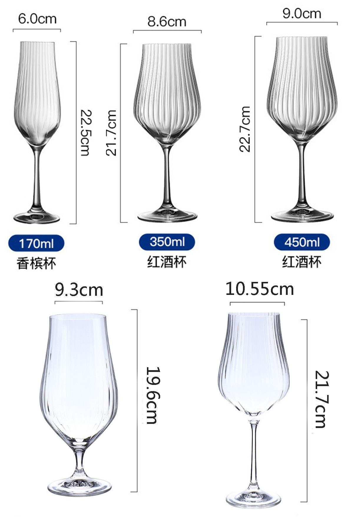Czech imported red wine glass gift box, highball glass, wine glass, high-end gift and wedding souvenir set customization pic 11