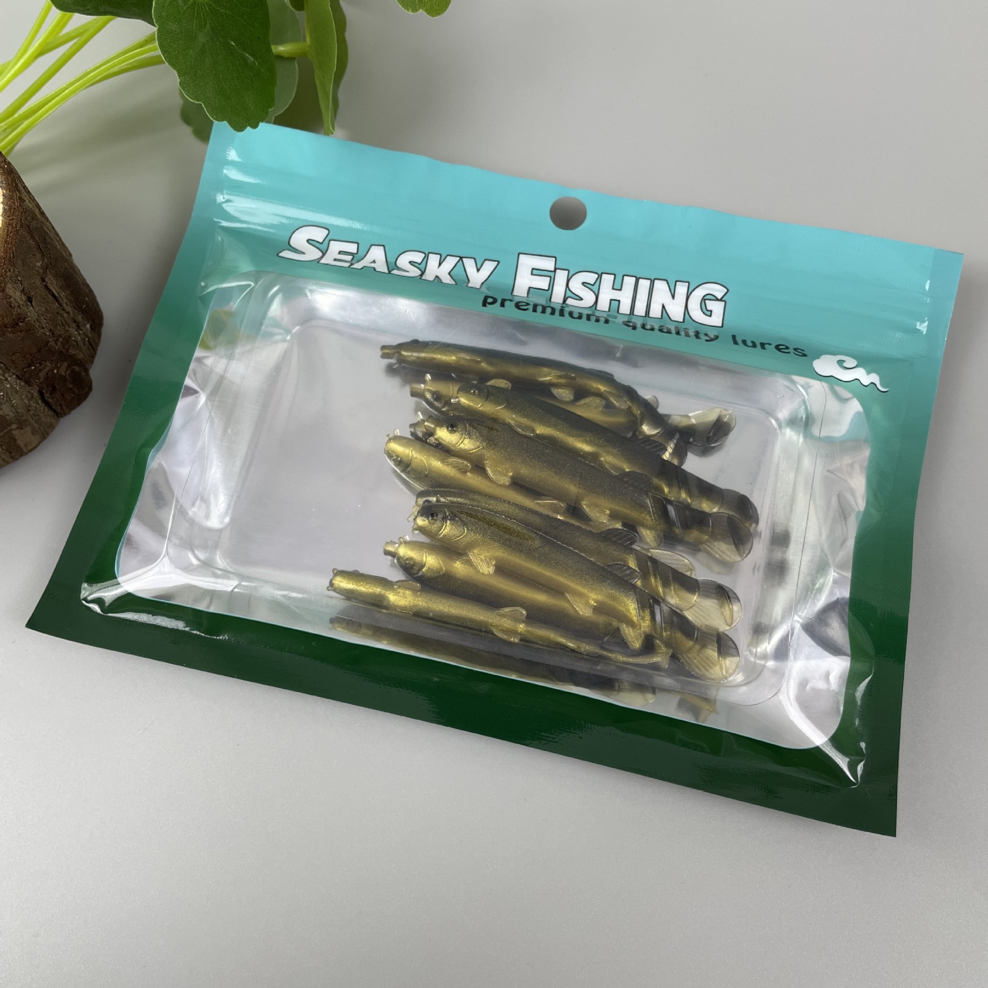 Konola drag fishing simulation loach lure, lure artificial bait, soft bait, lure lure, special micro-object artificial bait for seabass, biomimetic pic 16