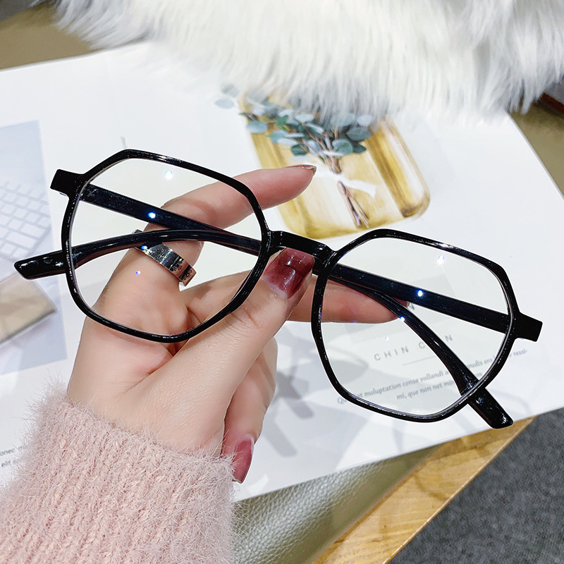 2023 nuevo anti-blu-ray gafas de lectura para hombres influencers polígono moda elegante mamá gafas de lectura para mujeres fabricantes al por mayor pic 14
