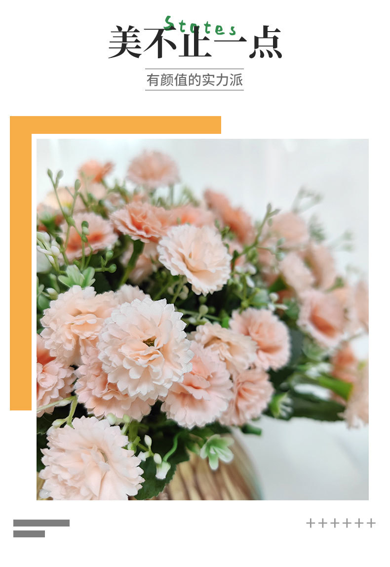 厂家定制丁香仿真花5叉20花小丁香婚庆家居花装饰假花摄影道具花详情4