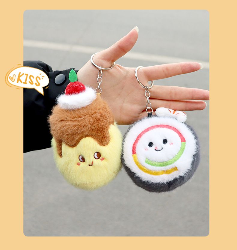 【 Yun Guan Gifts 】 Cute French fries, hamburger croissants, plush pendants, wholesale event gifts, dolls, keychains pic 18