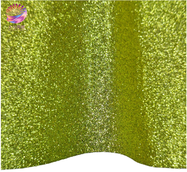 格利特PU皮革金葱闪粉反光面料珠光地毯箱包鞋材手机壳女装连衣裙时尚材质详情23