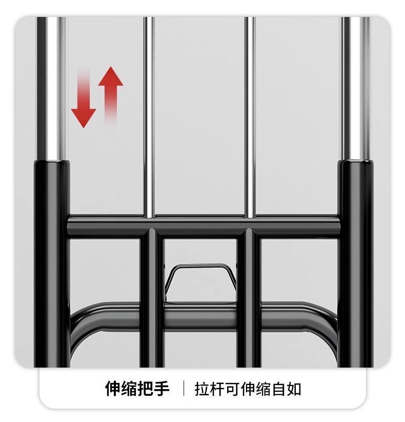 爬楼梯神器搬运车搬重物上下楼行李手拉车便携可折叠家用小拉车详情5