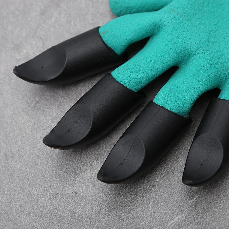 Claw Garden gloves, garden cauliflower planting latex anti-slip and anti-cut, cross-border digging labor protection gloves for garden planting pic 12