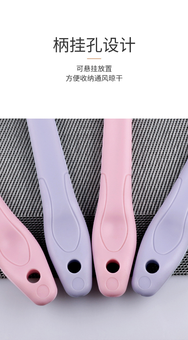 Bath scrubber, bathroom long-handled massage bath brush, soft-bristled bath brush, back scrubbing, no need to rely on others, back scrubbing magic tool pic 7