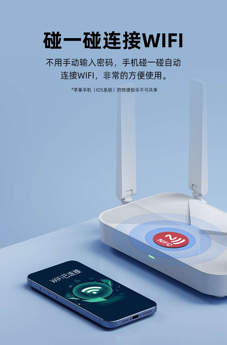 一碰传NFC芯片贴NTAG213/215不干胶电子标签纸防伪读写网址音乐墙详情6