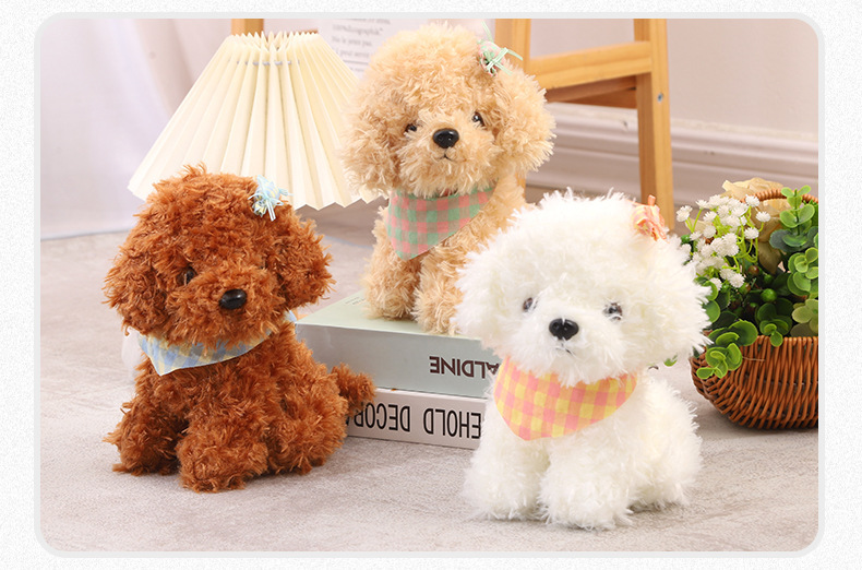 Wholesale of new faux dog plush toys, puppy dolls, candy dog dolls, cloth dolls, wedding and year-end party small gifts pic 6