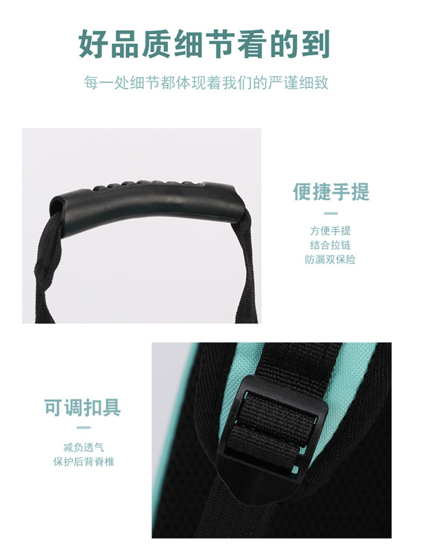 【加工定制】新款宠物包大容量透气猫包户外安全便携手提宠物背包详情21