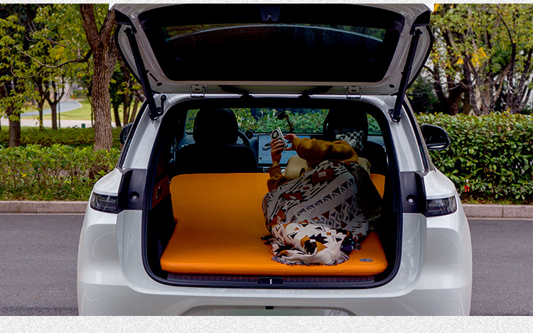 Direct-sale brushed car inflatable mattress, outdoor tent floor mat, Ideal L7 self-driving tour universal car rear sleeping mat pic 10