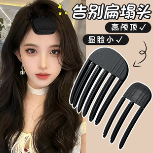 The black braided high-end hair band for autumn and winter is versatile and elegant. It features a high headband, hairpin, and Maillard brown hair accessory for women pic 10