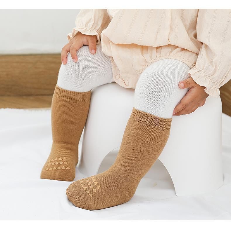 婴儿袜子批发外贸跨境秋冬加绒加厚防滑学步地板袜男女宝宝棉袜详情21