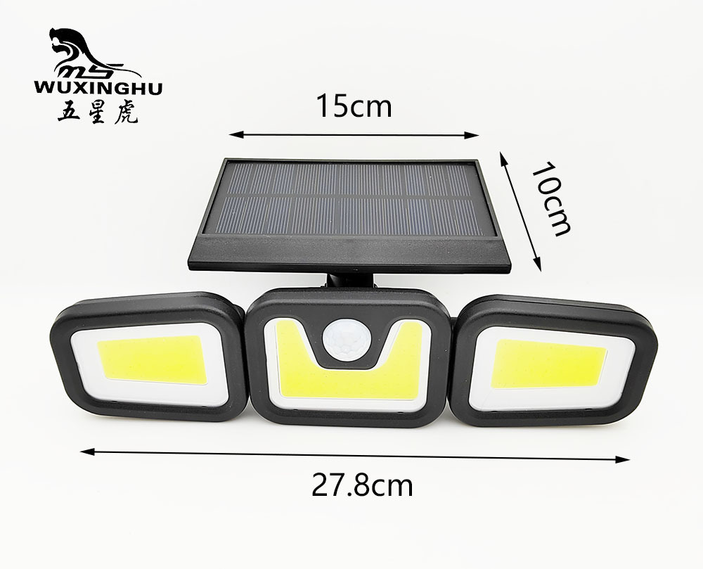 Human body sensor household lighting fixtures, LED solar street lamps, outdoor courtyard lamps, wall lamps, villa lighting fixtures pic 5