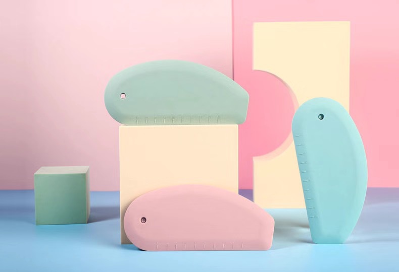 多用硅胶刮刀切面刀烘焙小工具揉面垫擀面面粉食品级01267详情4