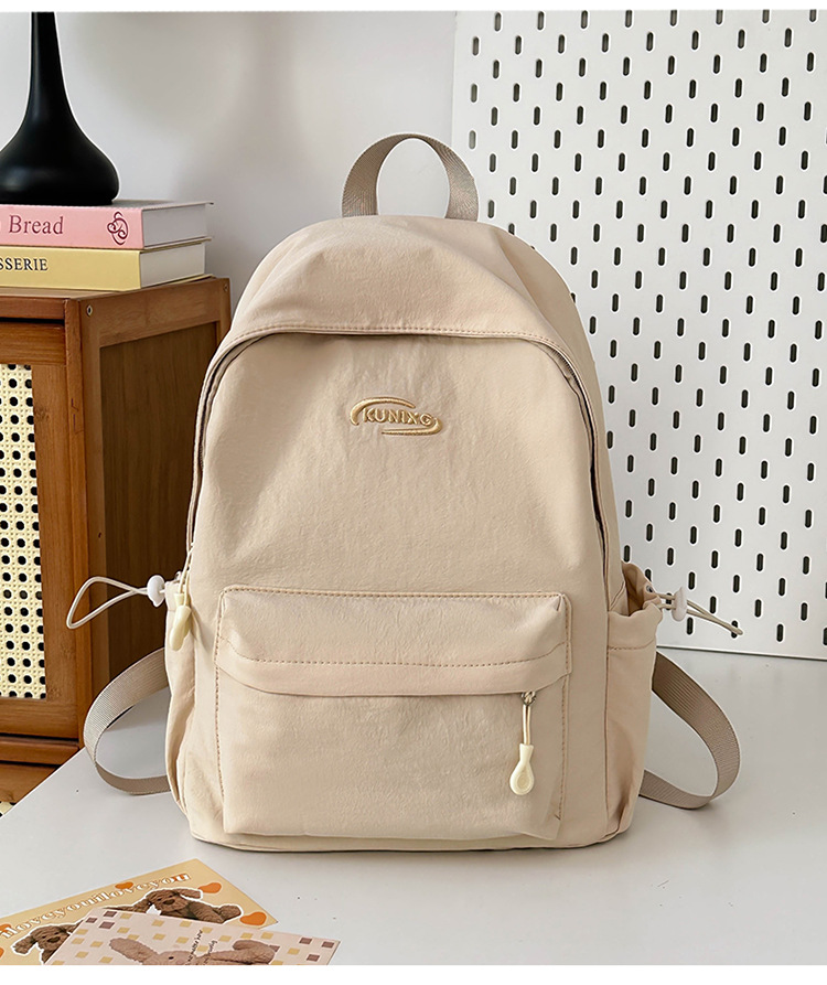 日系ins休闲校园小书包女高中大学生初中女生双肩包轻便旅游背包详情36