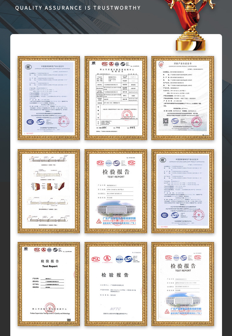 Factory wholesale of aluminum alloy doors for apartments, hotels, toilets and bathrooms, household indoor bathroom doors, and washroom swing doors pic 15