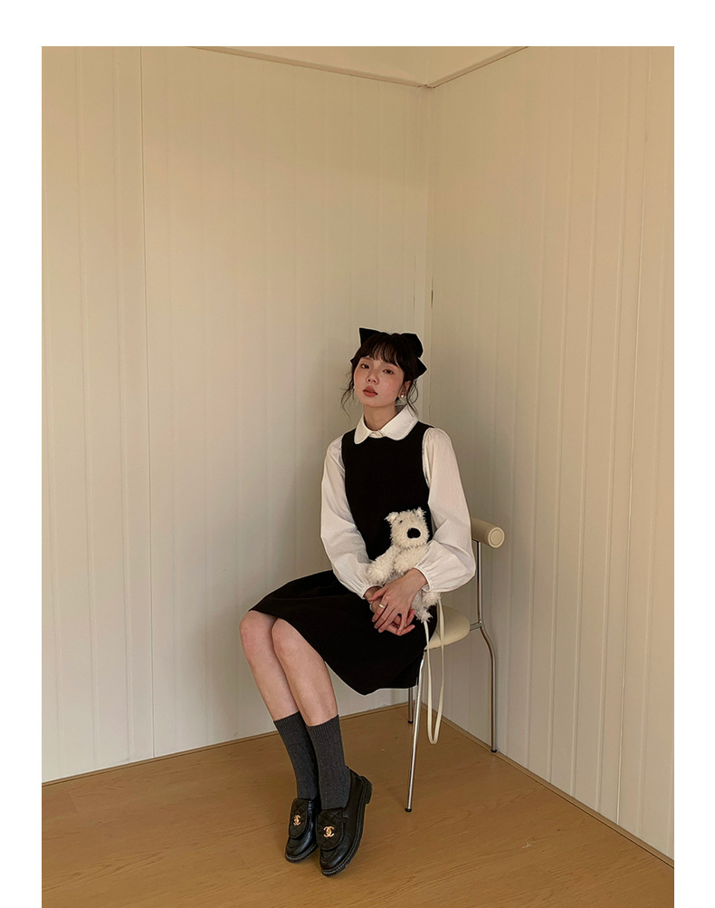 【候麦的春天】歌铭法式娃娃领衬衫春季新款复古蕾丝上衣女Y1122F详情33