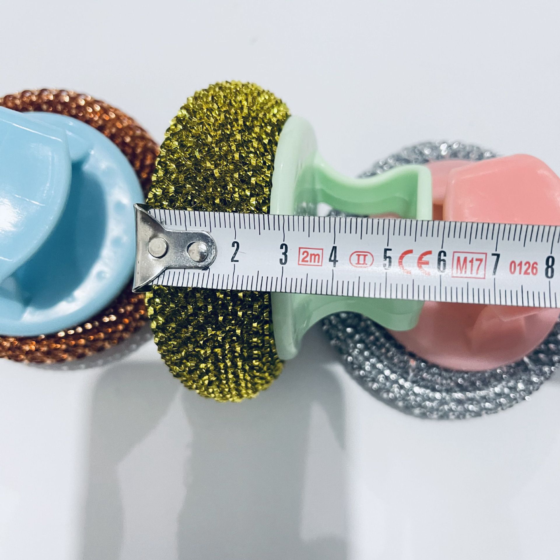 【 Zone 2-10 】 Gold Wire 【 Short Handle 】 Pot Brush 600 yuan per box Round head pot brush Gold wire Plastic Wire Pot Brush Non-damaging Pot Brush Pot Brush Steel Wool ball Cleaning Brush 1 yuan source gift pic 7