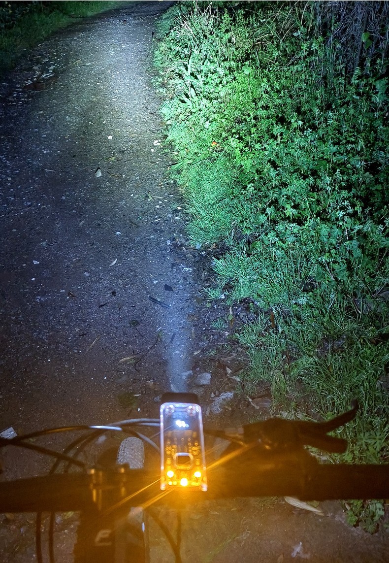 2025 New TYPE-C charging transparent cycling equipment, night riding light, powerful bicycle light, outdoor mountain bike front pic 22