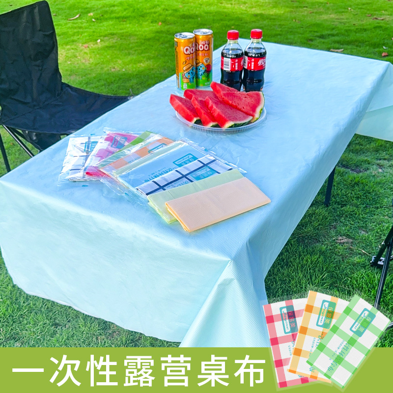 露营一次性桌布可降解石头布户外晚餐桌垫长方形加厚桌面小号台布详情10