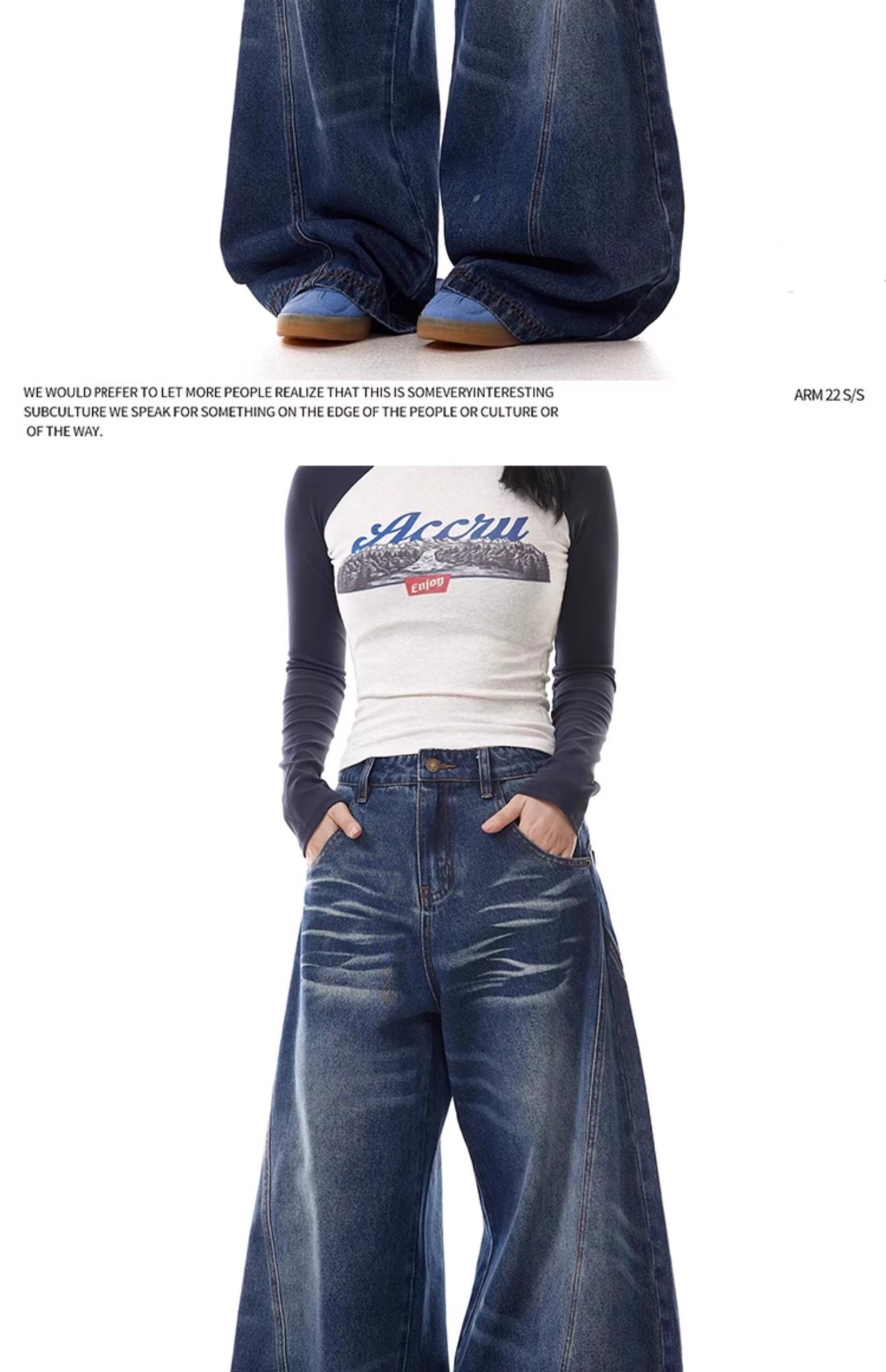 FUIV 港风潮男夏季新款个性水洗牛仔裤嘻哈ins潮高街潮流痞帅长裤详情10