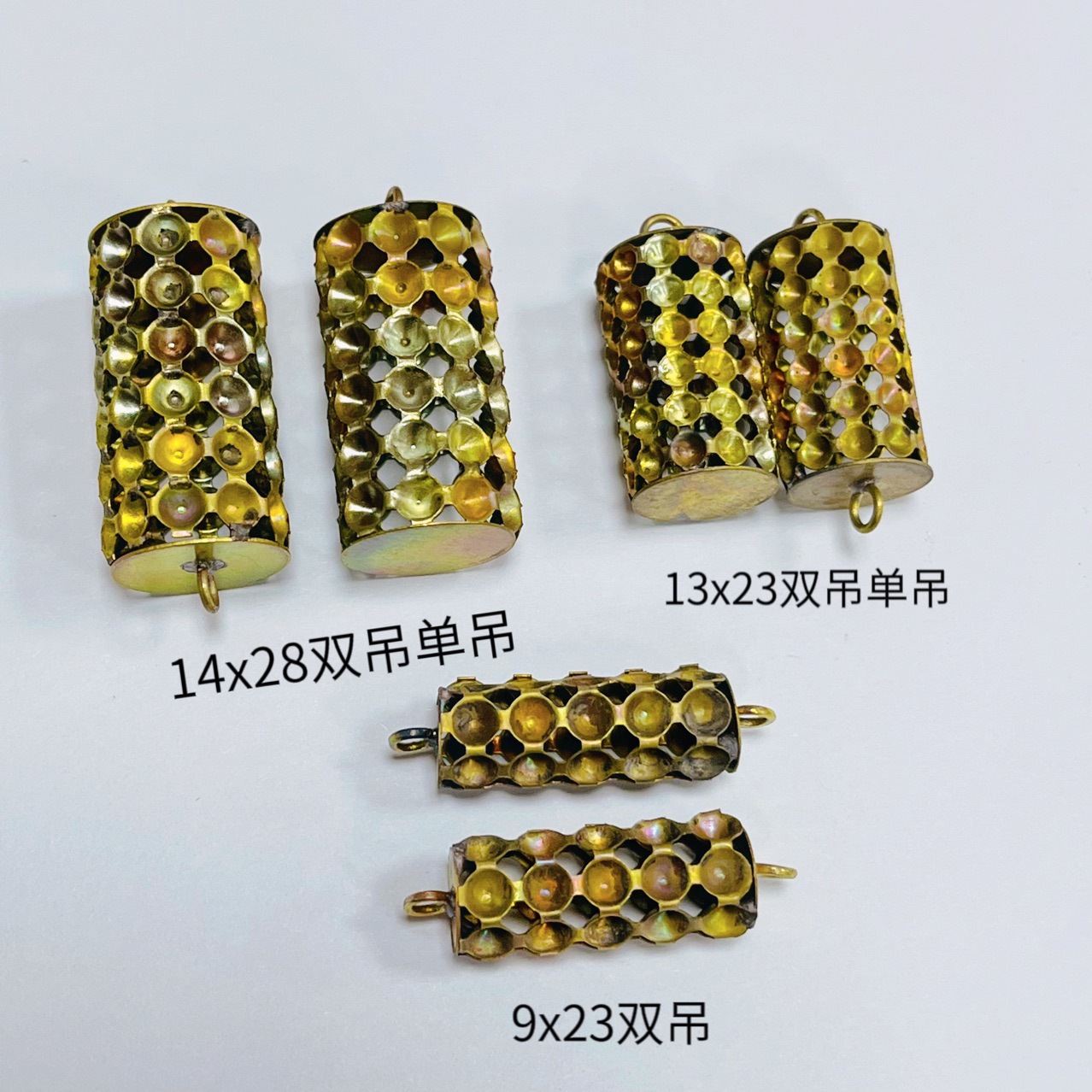 DIY cylindrical accessories, handcrafted ornaments, welded pendants, pendants, earrings, earrings, brass copper blanks, diamond stands, necklaces pic 1