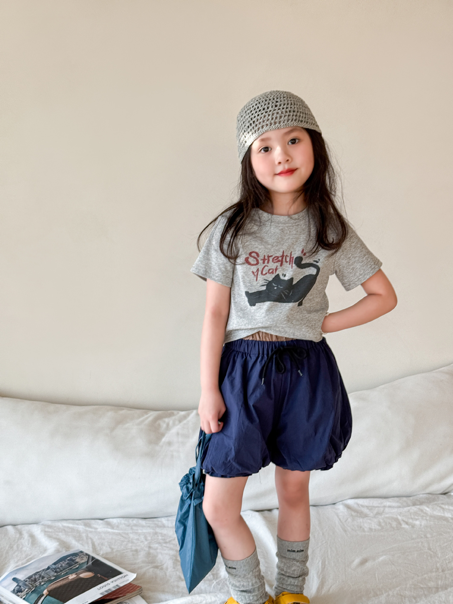 Vimmu niños niñas summer suit 2025 nuevos modelos slim niños korean camisetas bractepantalones categoría a mujer ropa bebé pic 10