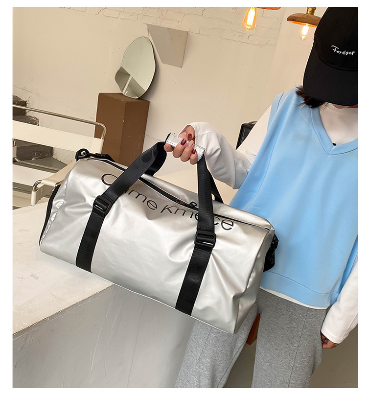 可套拉杆大容量手提旅行包通用干湿分离运动健身收纳包出差行李包详情28