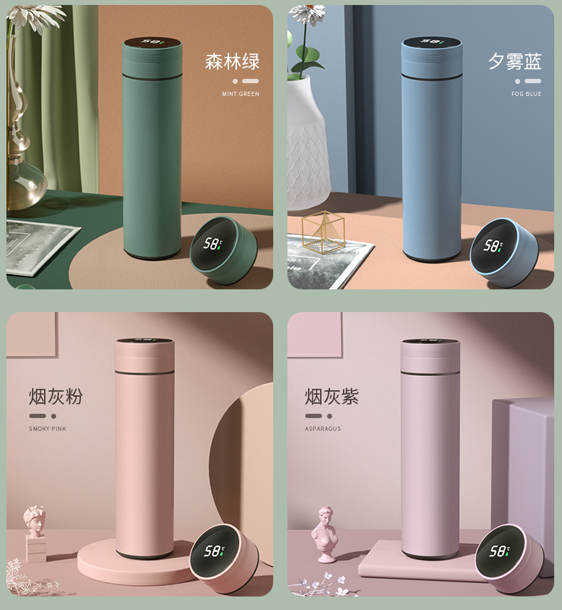 保温杯男士316智能不锈钢杯子便携商务泡茶水分离女生高颜值水杯详情14