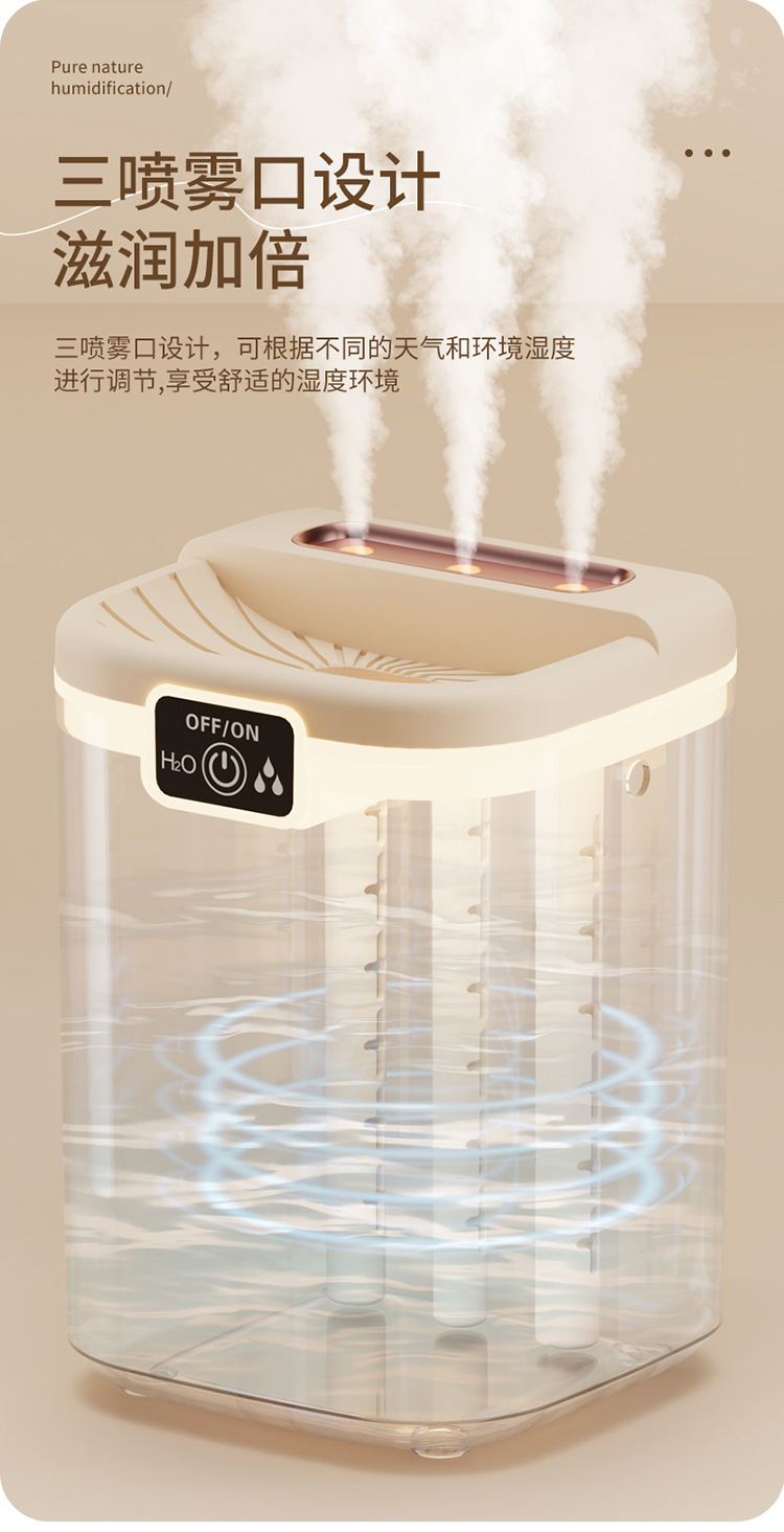 加湿器卧室家用卧室净化空气小型大雾量恒湿香薰详情7