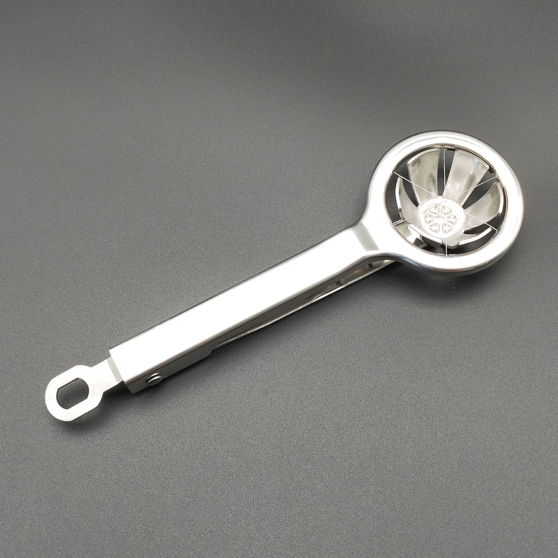 In stock: 304 stainless steel egg slicer, preserved egg slicer, egg divider, kitchen tools pic 8