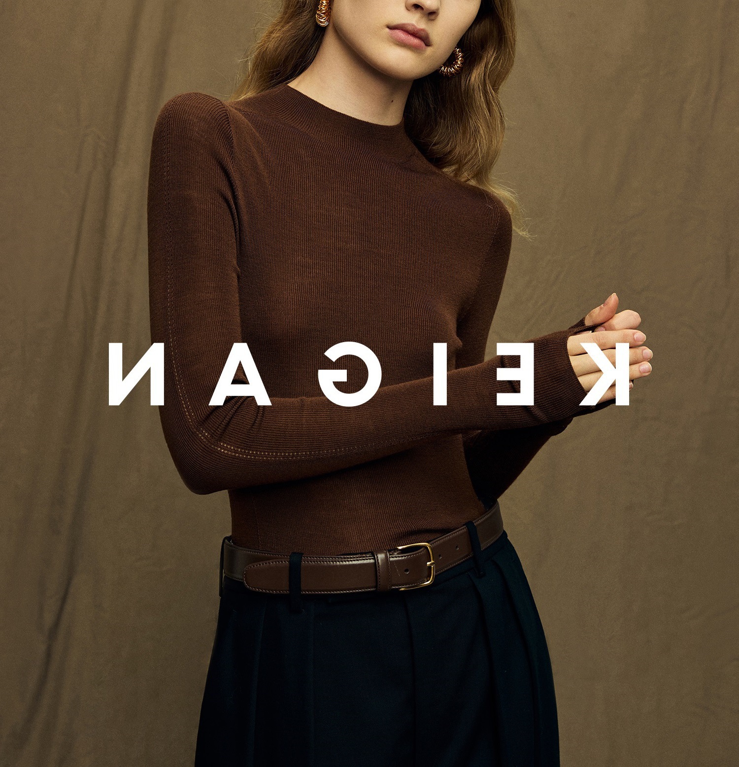 Italian 嵿 luxury 120s washable 160s gold wool 18-needle seamless base knit top for women pic 22