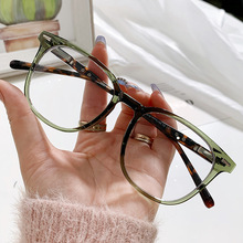 超大框黑框眼镜近视男女可配有度数大脸显瘦素颜神器眼镜框眼睛架详情11