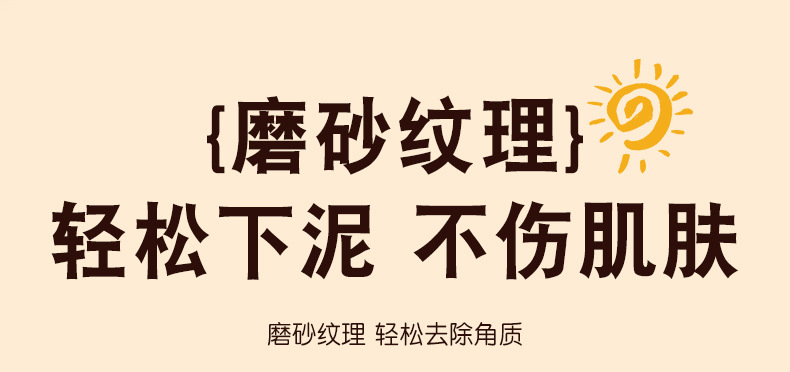新款彩虹渐变搓澡巾无痛下泥洗澡巾家用搓澡手套高颜值洗澡搓澡巾详情9